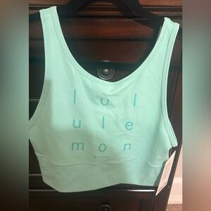 NWT Lululemon Aqua Blue Activewear Top